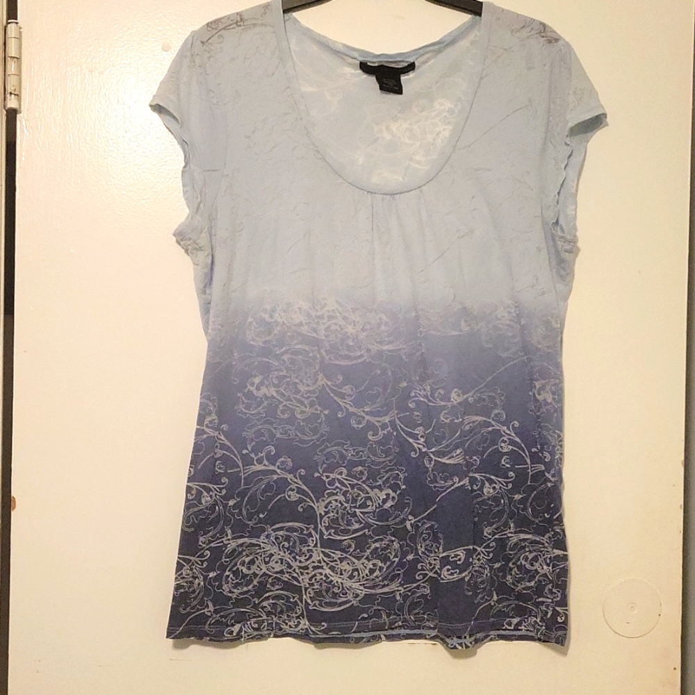Burnout Ombre Top